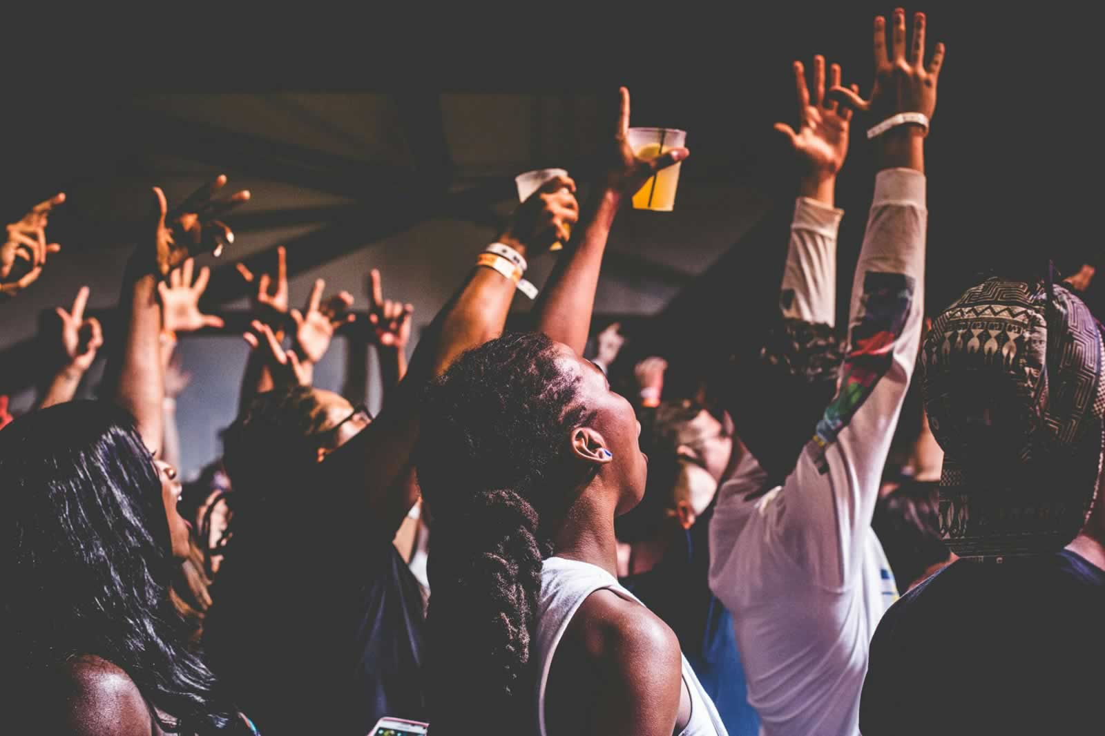 Crowd at The AfroBeats Festival